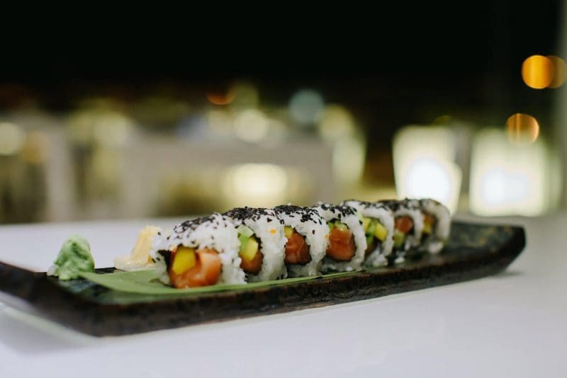 Food at Umami in Napa Suites Hotel